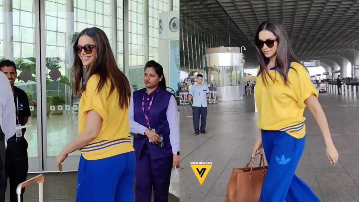 Deepika Padukone Carries Suitcase Worth Rs 3 LAKHS, Looks Effortlessly Glam in Athleisure at Airport