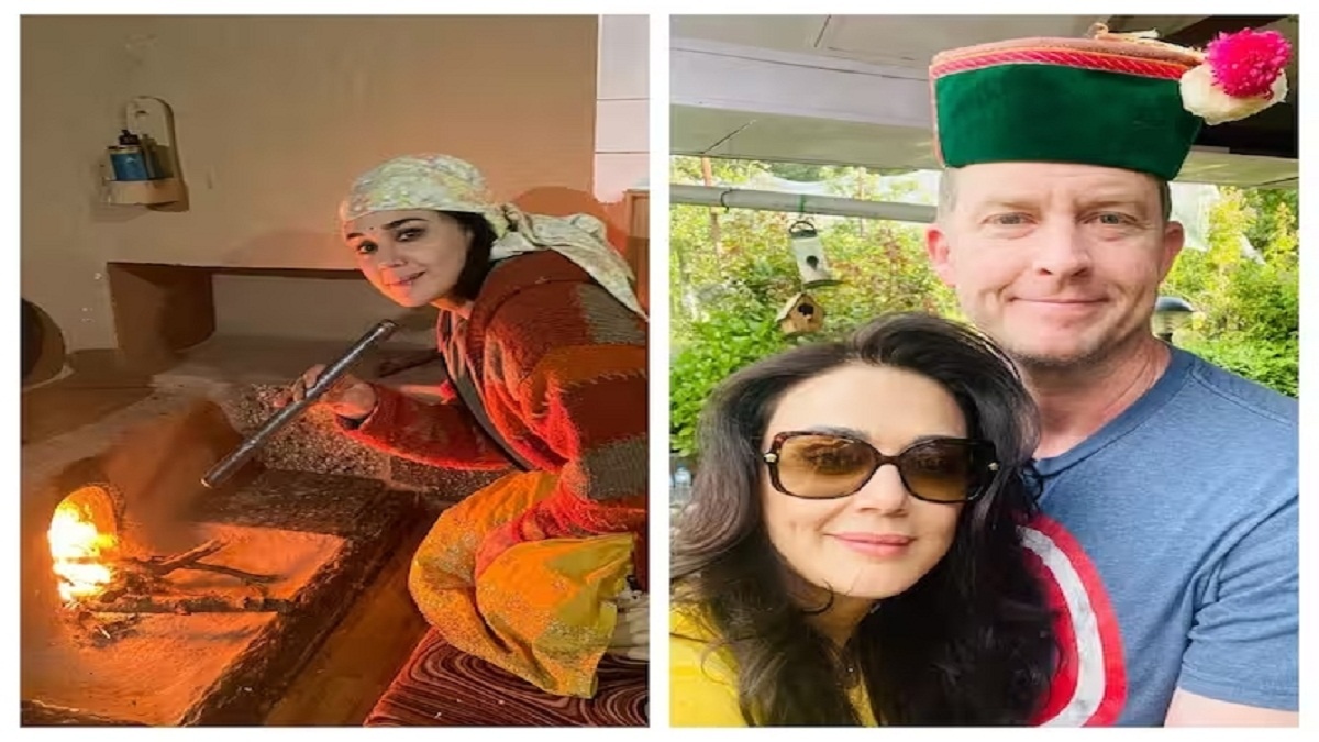 Preity Zinta Lights ‘Chulha’ At Shimla Home; Fans React On Her Simplicity!