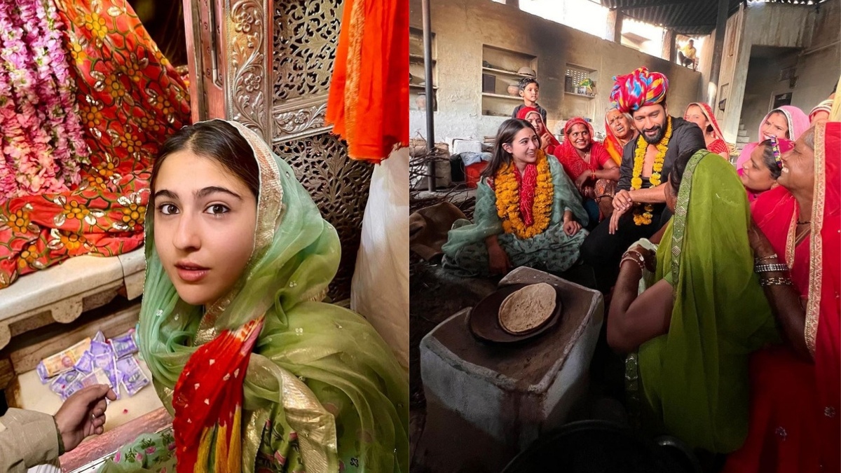 Sara Ali Khan Trolled For Visiting Ajmer Sharif; Met ‘Joint Family Of 170 People’ With Vicky Kaushal!