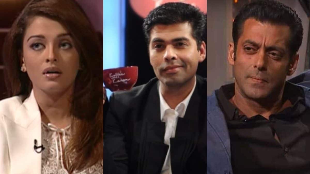 Karan Johar Asks Aishwarya Rai About Salman Khan, Vivek Oberoi in Viral Video; She Says ‘Next…’