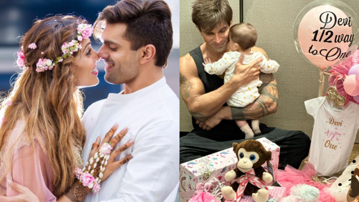 Bipasha Basu-Karan Singh Grover Celebrate Daughter Devi’s Half-Birthday; See Pics!