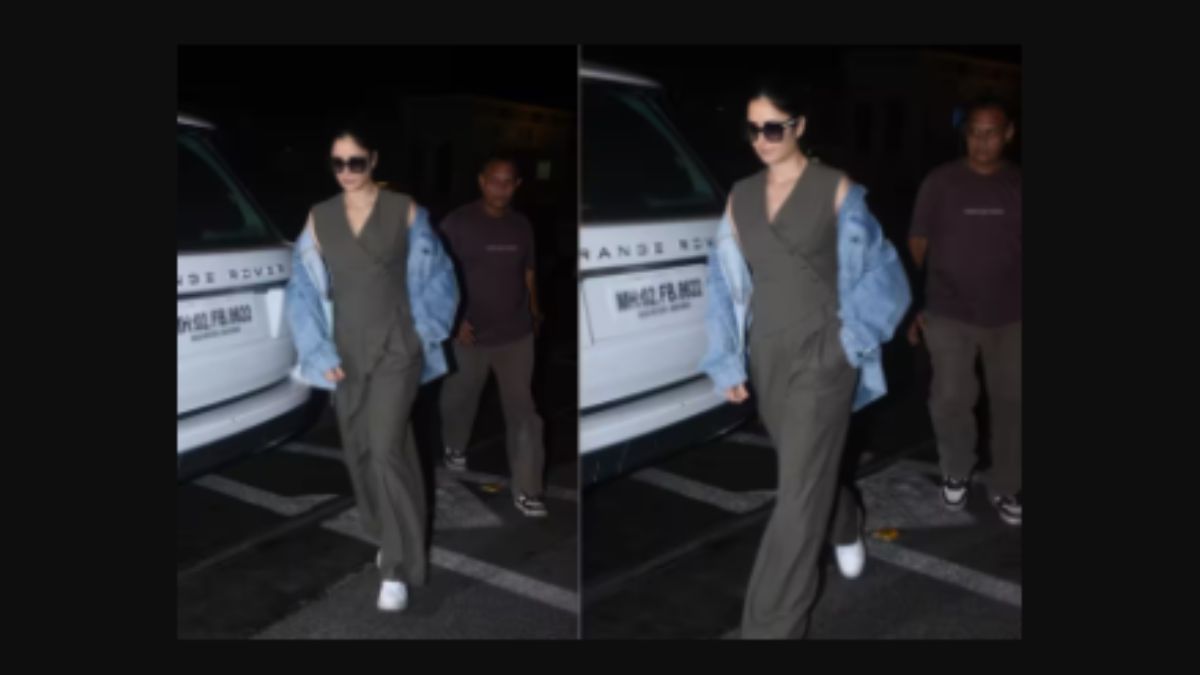 Katrina Kaif’s Airport Fashion Wearing An Off-Shoulder Jacket Gets Badly Trolled By Netizens; Checkout!