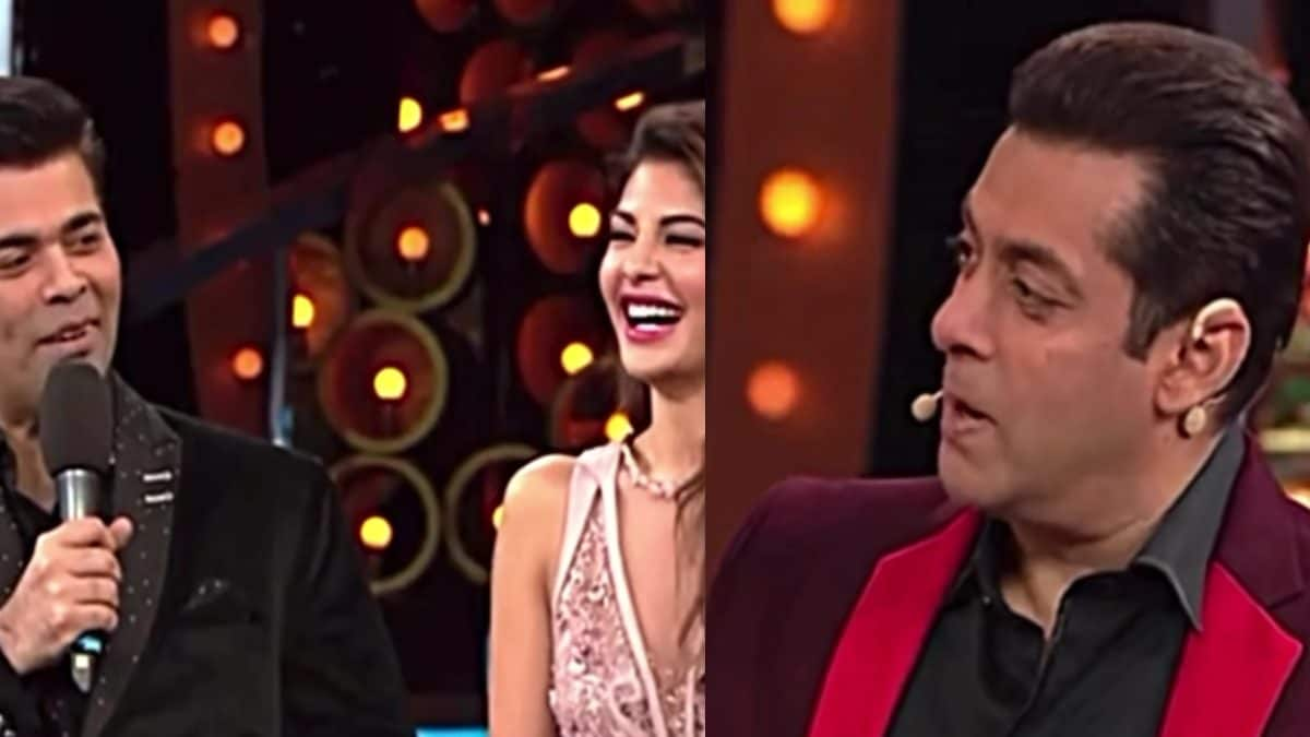 Karan Tells Jacqueline ‘Hum Tum Ek Kamre Mein…’ In Viral Video; Salman Khan Says ‘Kuch Nahi Hoga’