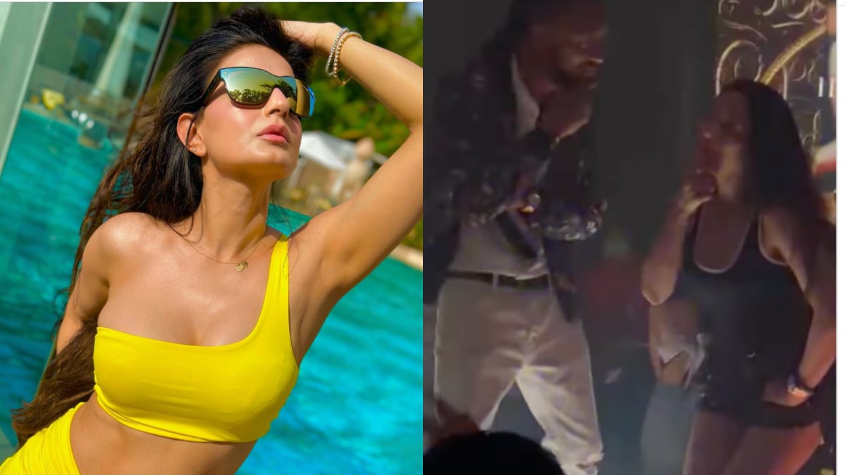 Bday Girl Ameesha Patel Hits The Dance Floor With Her Sexy Moves, Grooves To Kaho Naa Pyaar Hai; Watch