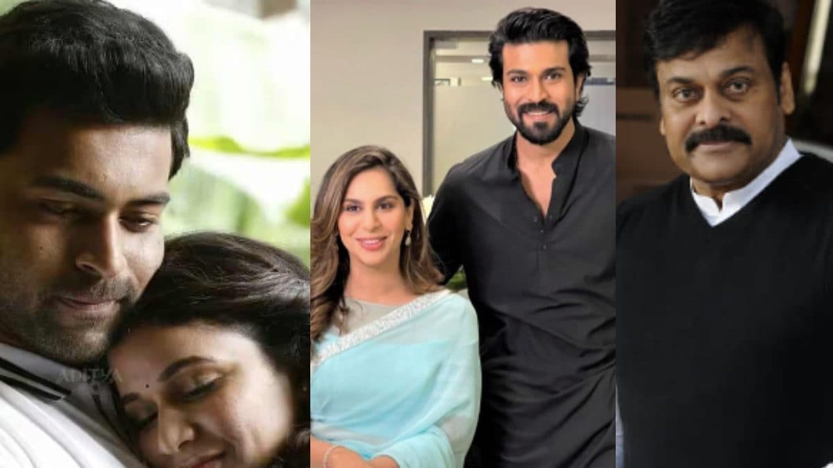 Ram Charan-Upasana And Chiranjeevi Arrive At Varun Tej-Lavanya Tripathi’s Engagement; See Photos