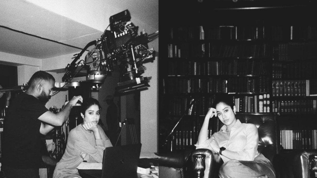 Janhvi Kapoor Wraps Up First Schedule of ‘Ulajh’, Drops Monochrome Pics From London