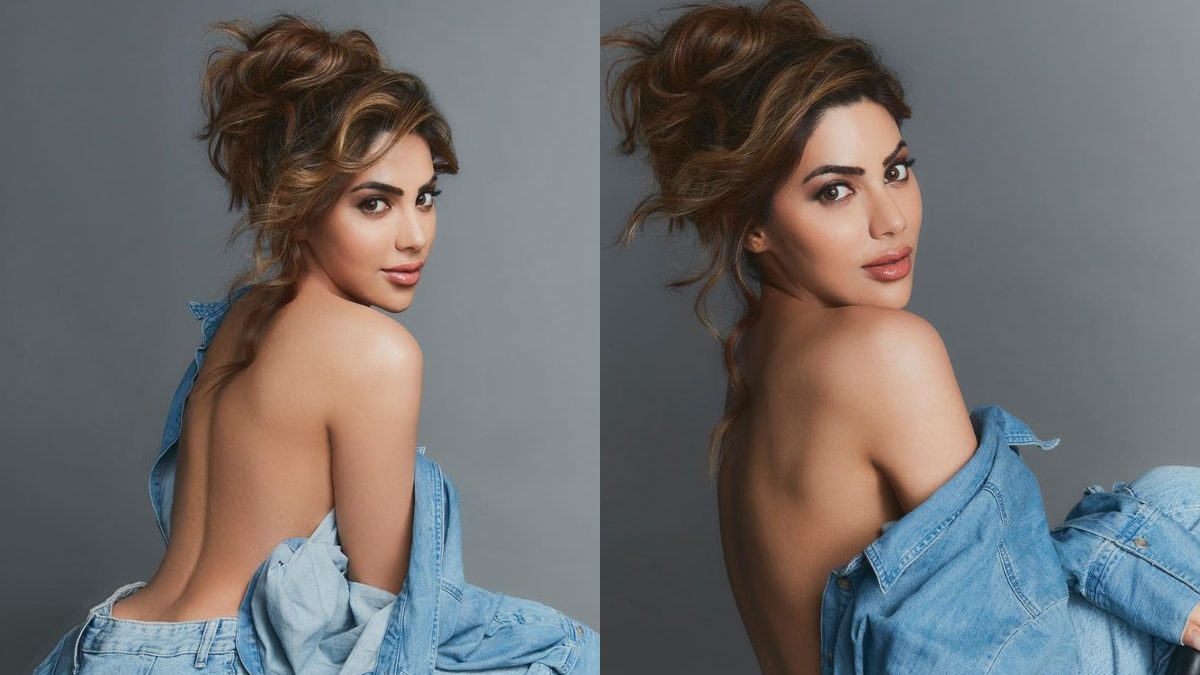 Sexy! Nikki Tamboli Turns ‘Seductive Barbie’ In Her Backless Denim Attire