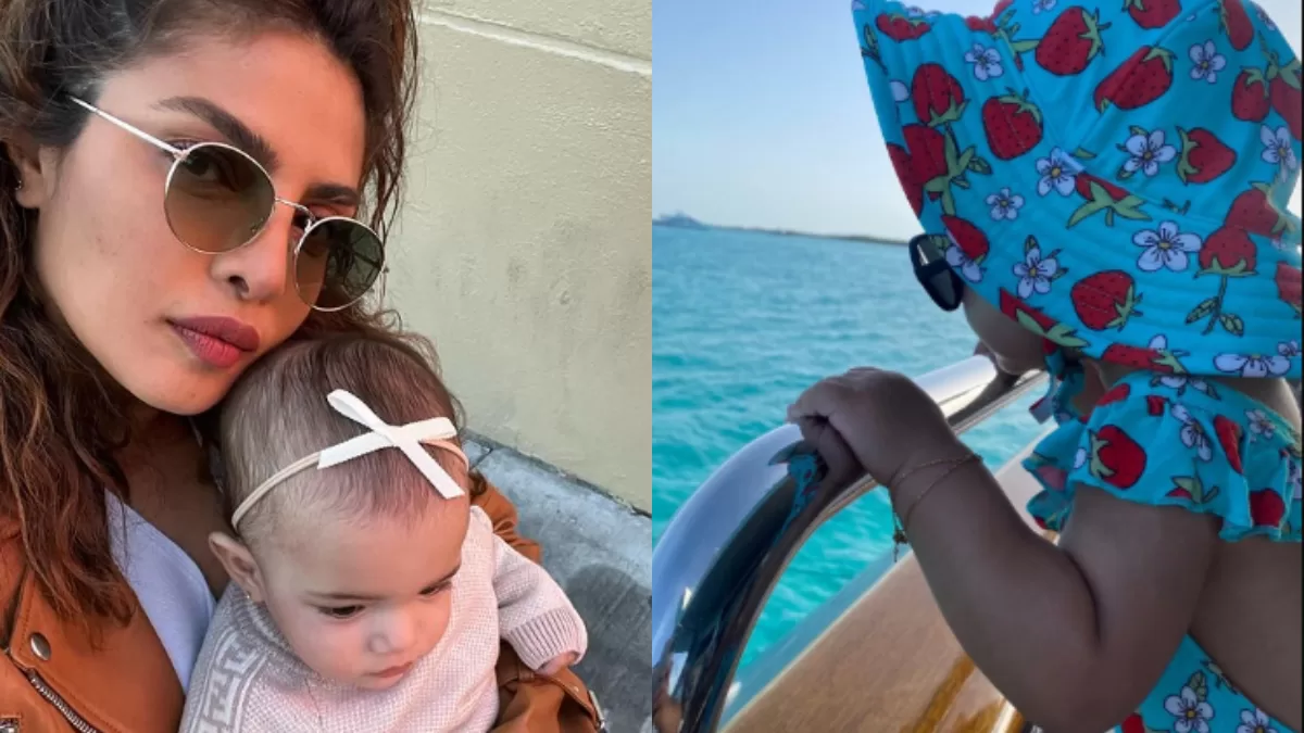 Priyanka Chopra Shares Cool Avatar Of Malti Marie As She Enjoys Sea In Floral Monokini; Check Out!