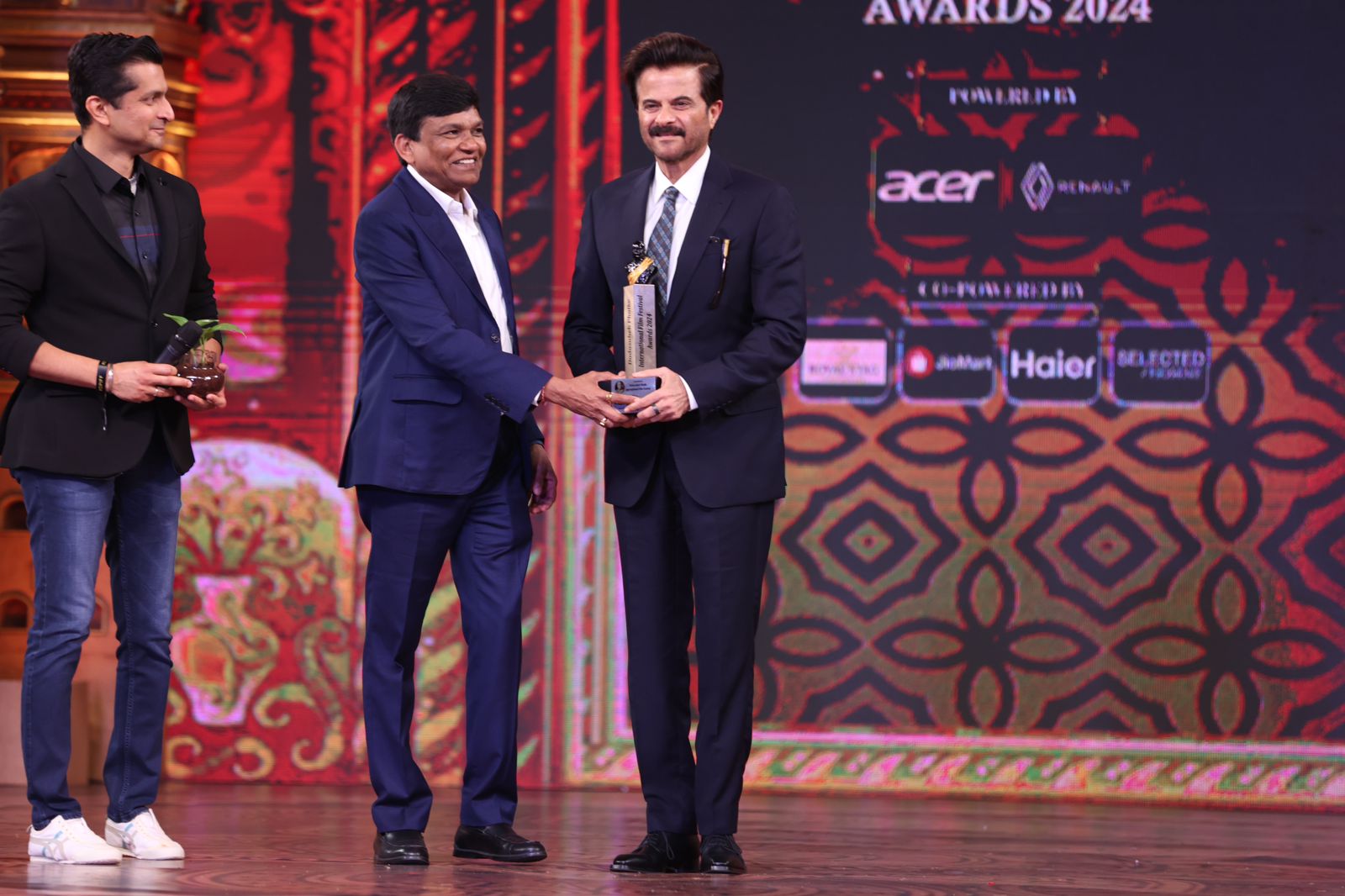 Animal roars victory: Anil Kapoor, Sandeep Reddy Vanga and Bobby Deol shine at Dada Saheb Phalke International Film Festival Awards