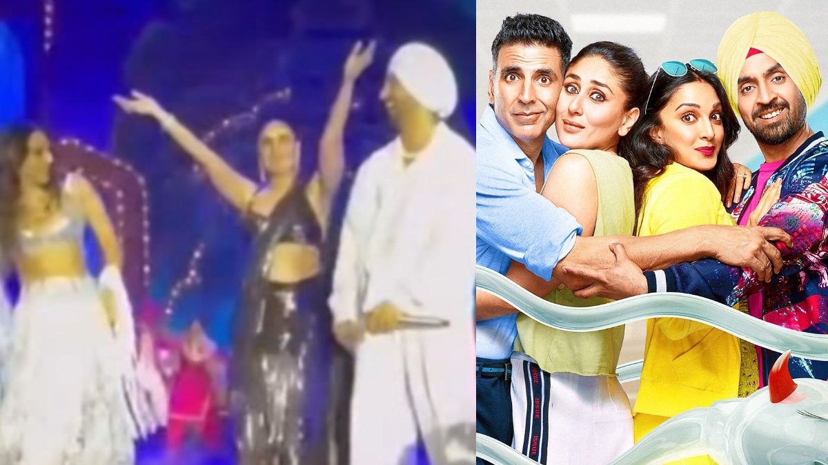 Kareena Kapoor, Kiara Advani Shake A Leg With Good Newwz Co-star Diljit Dosanjh In Jamnagar | Watch