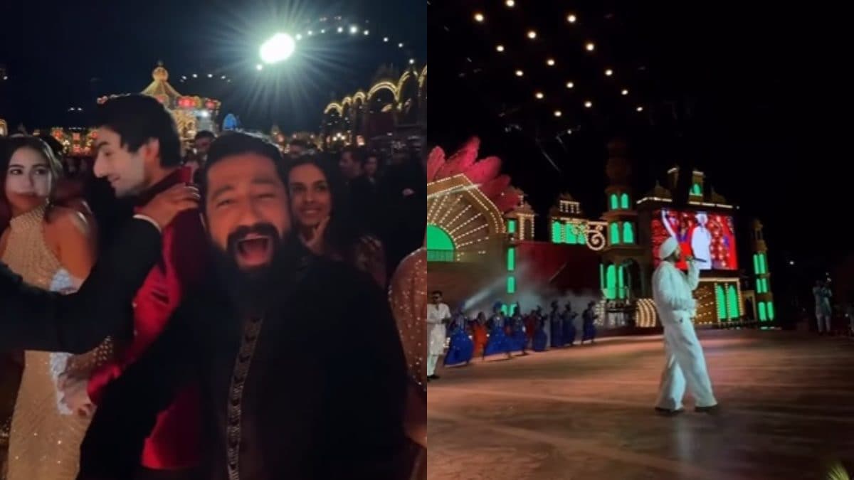 Vicky Kaushal Vibes To Diljit Dosanjh’s Music At Anant Ambani’s Pre-Wedding Bash, Video Goes Viral | Watch