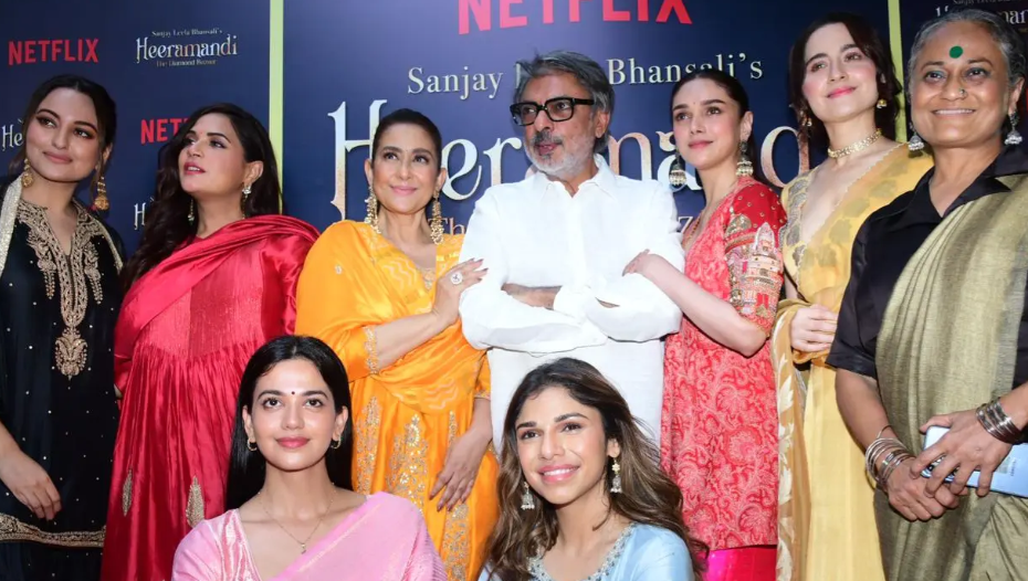 Sanjay Leela Bhansali with star cast