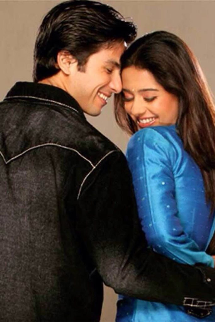 Shahid Kapoor and Amrita Rao 