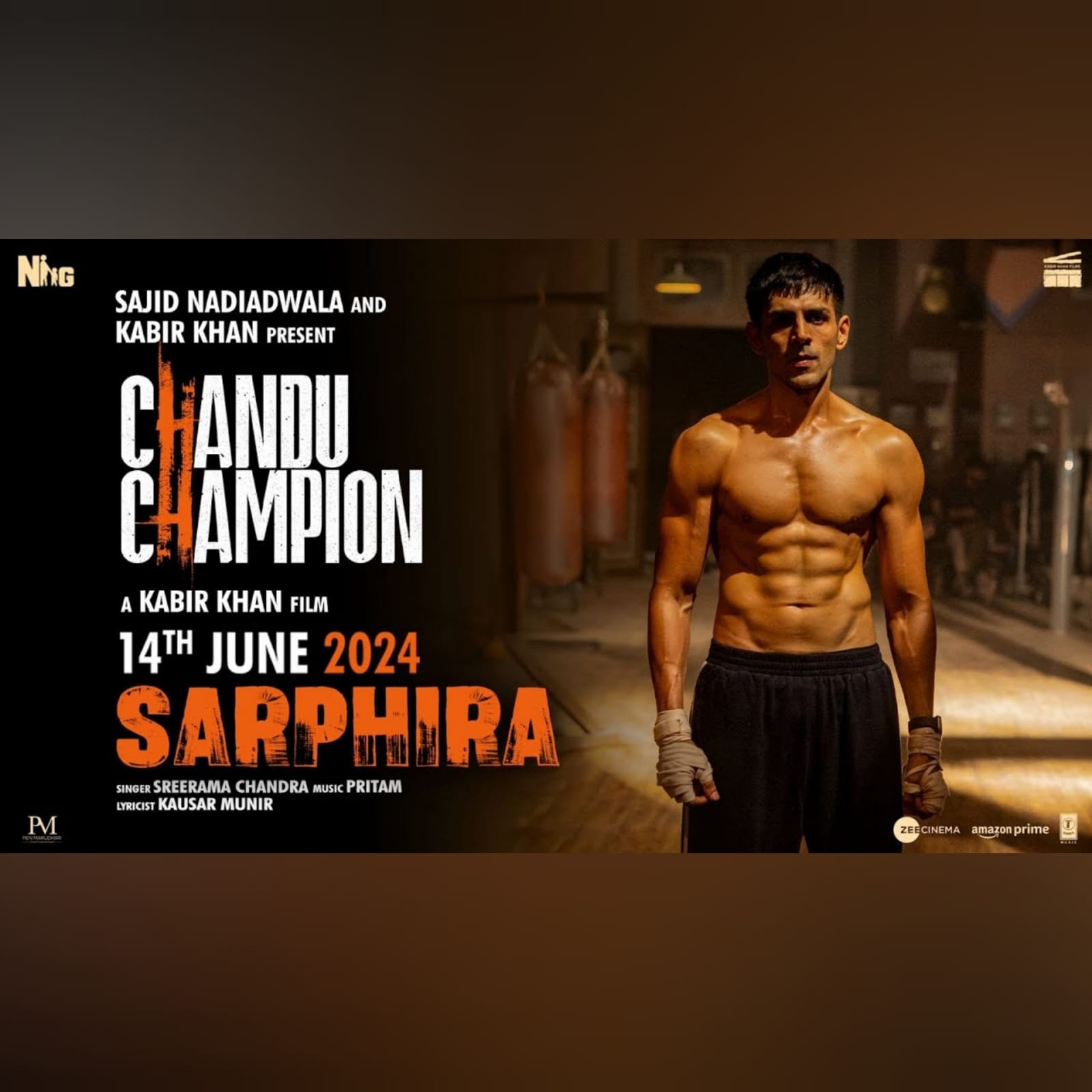 Chandu Champion: Sarphira Song | Kartik Aaryan Movie