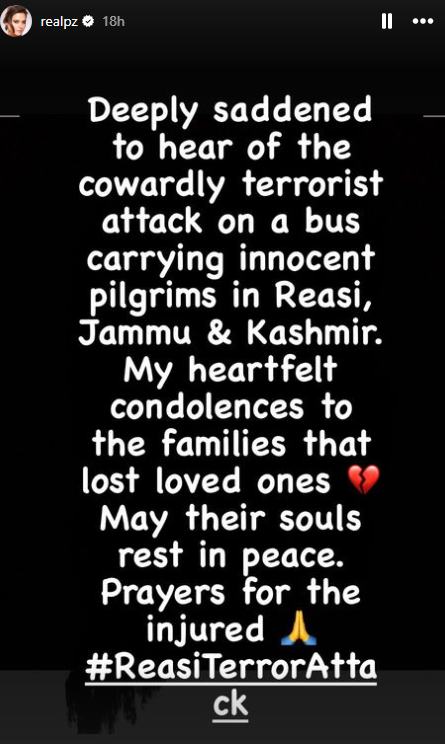 Preity Zinta on Reasi terror attack