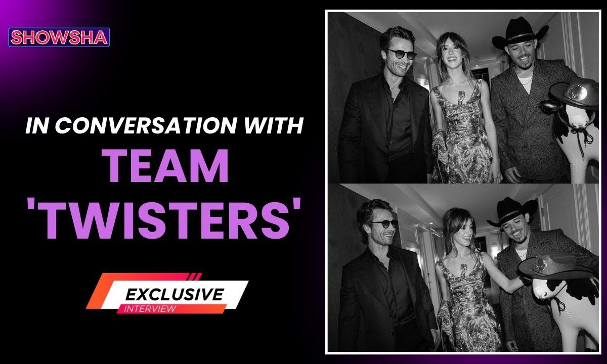 Twisters Cast Exclusive Interview: Glen Powell, Daisy Edgar-Jones, Anthony Ramos Get Candid | WATCH