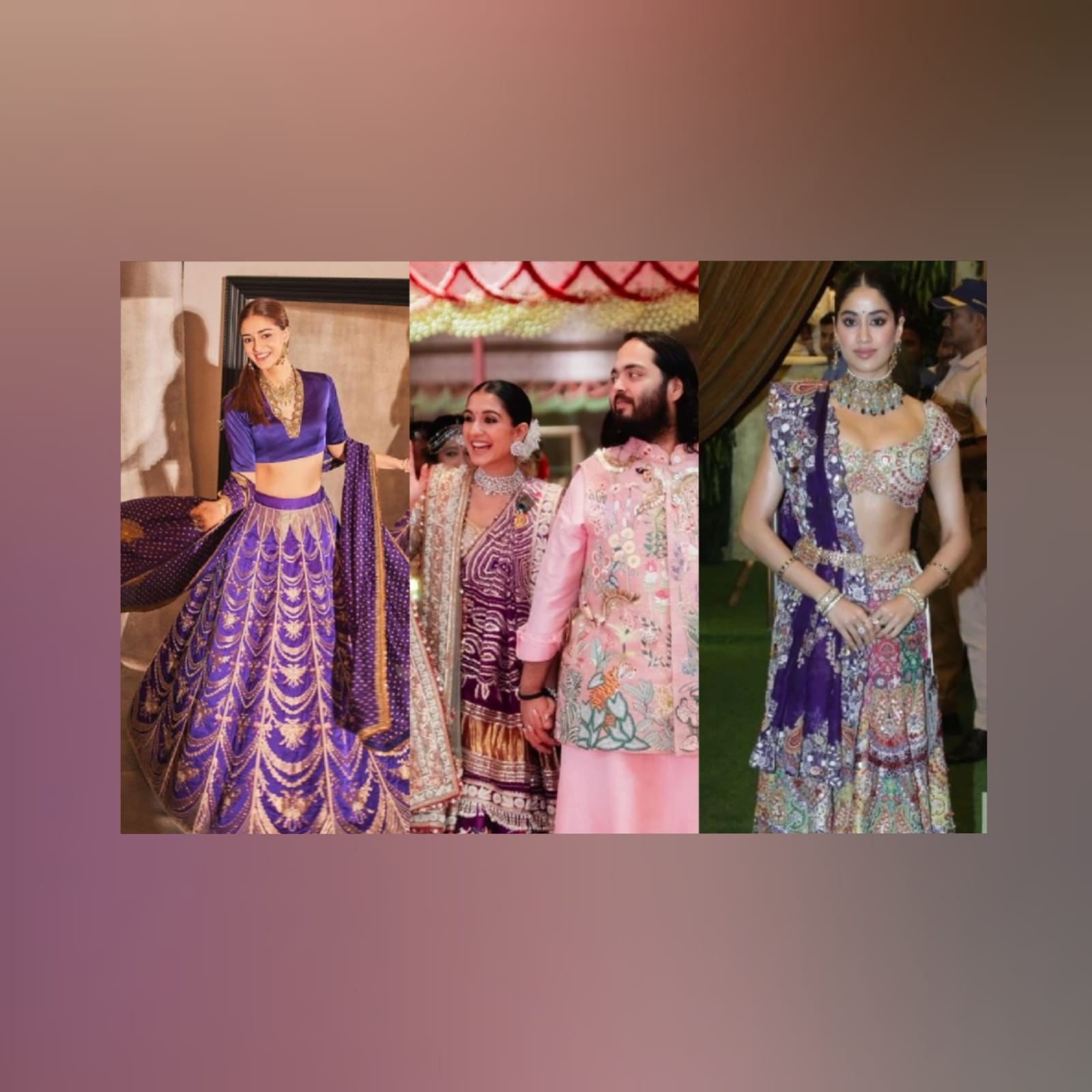 Anant Ambani and Radhika Merchant Wedding Mehendi Pics!