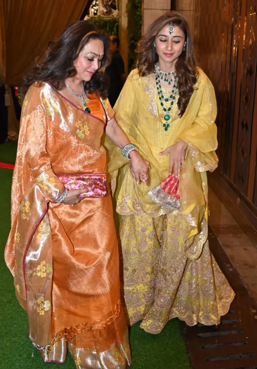 Tina Ambani and her daughter-in-law Krishna Shah