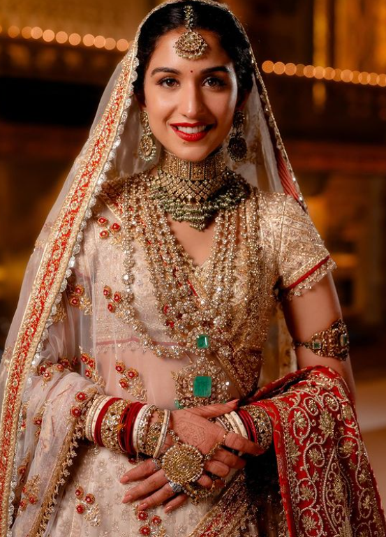 Radhika Merchant Bridal Outfit