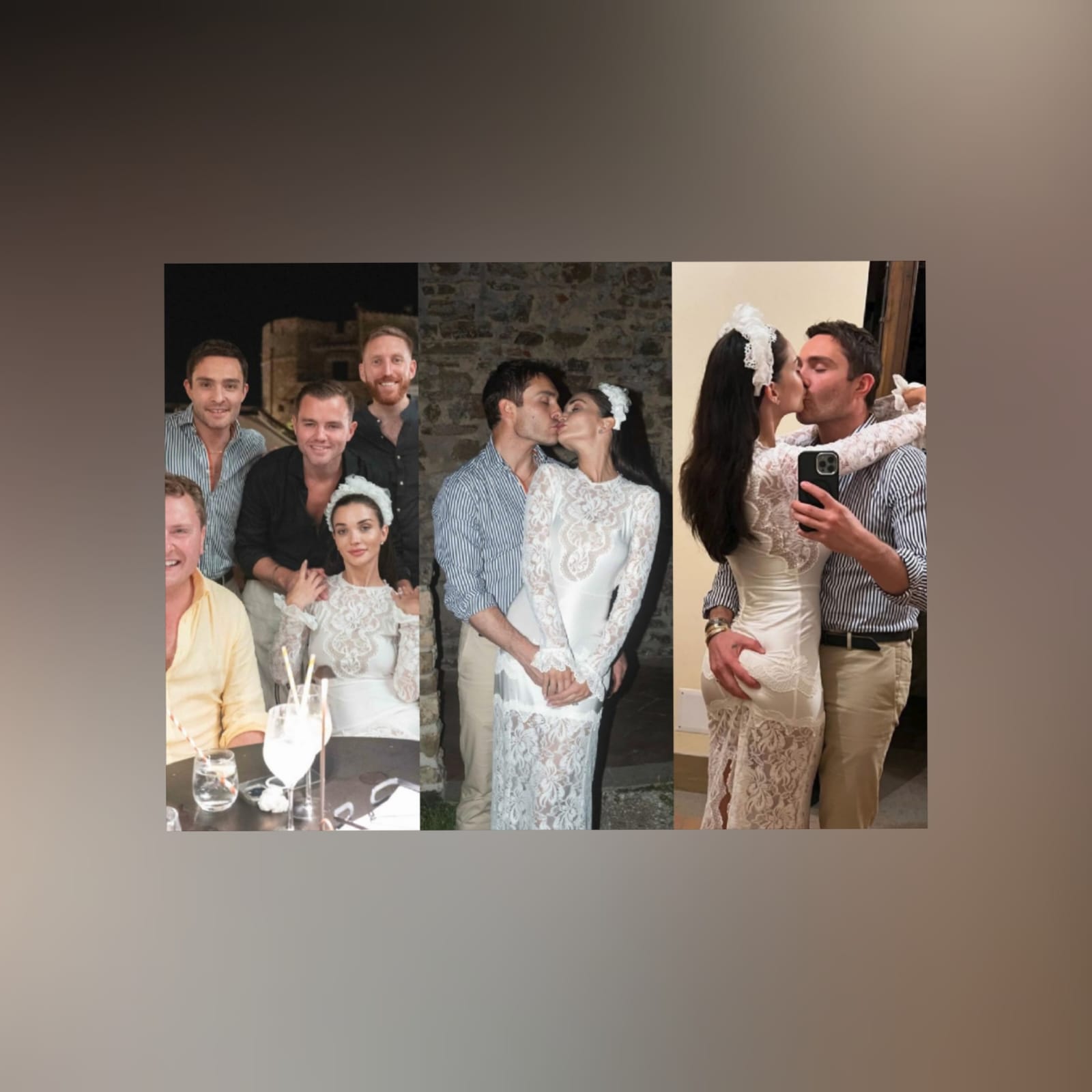 Amy Jackson And Ed Westwick Wedding In Italy; Pics Out