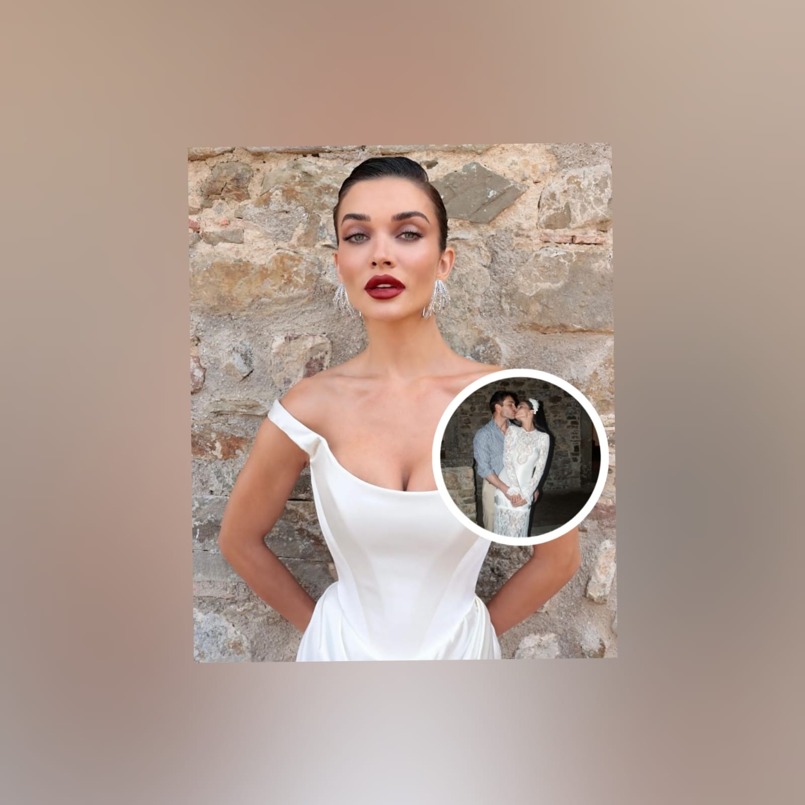 Amy Jackson And Ed Westwick Wedding Weekend In Italy Pics