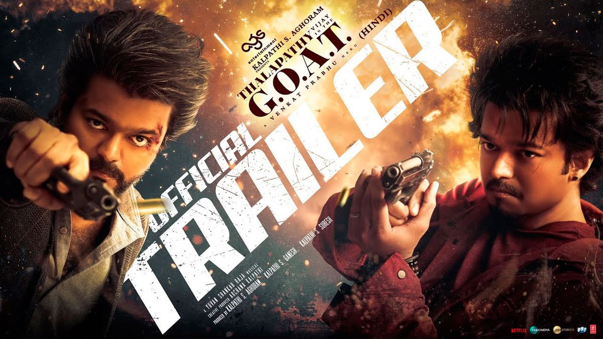 Thalapathy Is The G.O.A.T. Official Hindi Trailer