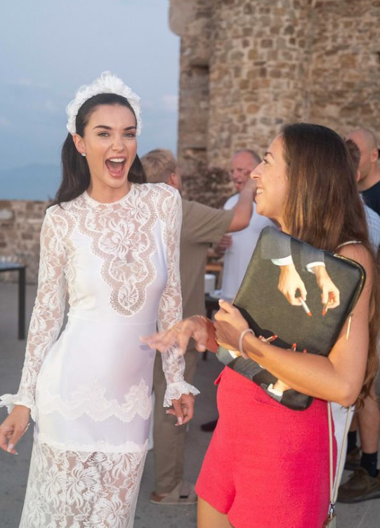 Amy Jackson at her Italy wedding