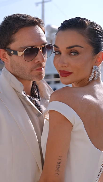 Ed Westwick-Amy Jackson at Amalfi Coast for wedding