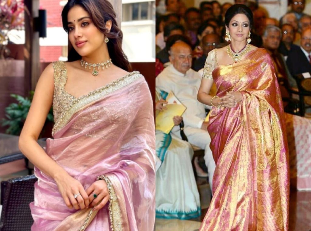 Janhvi Kapoor looks just like her Mom Sridevi