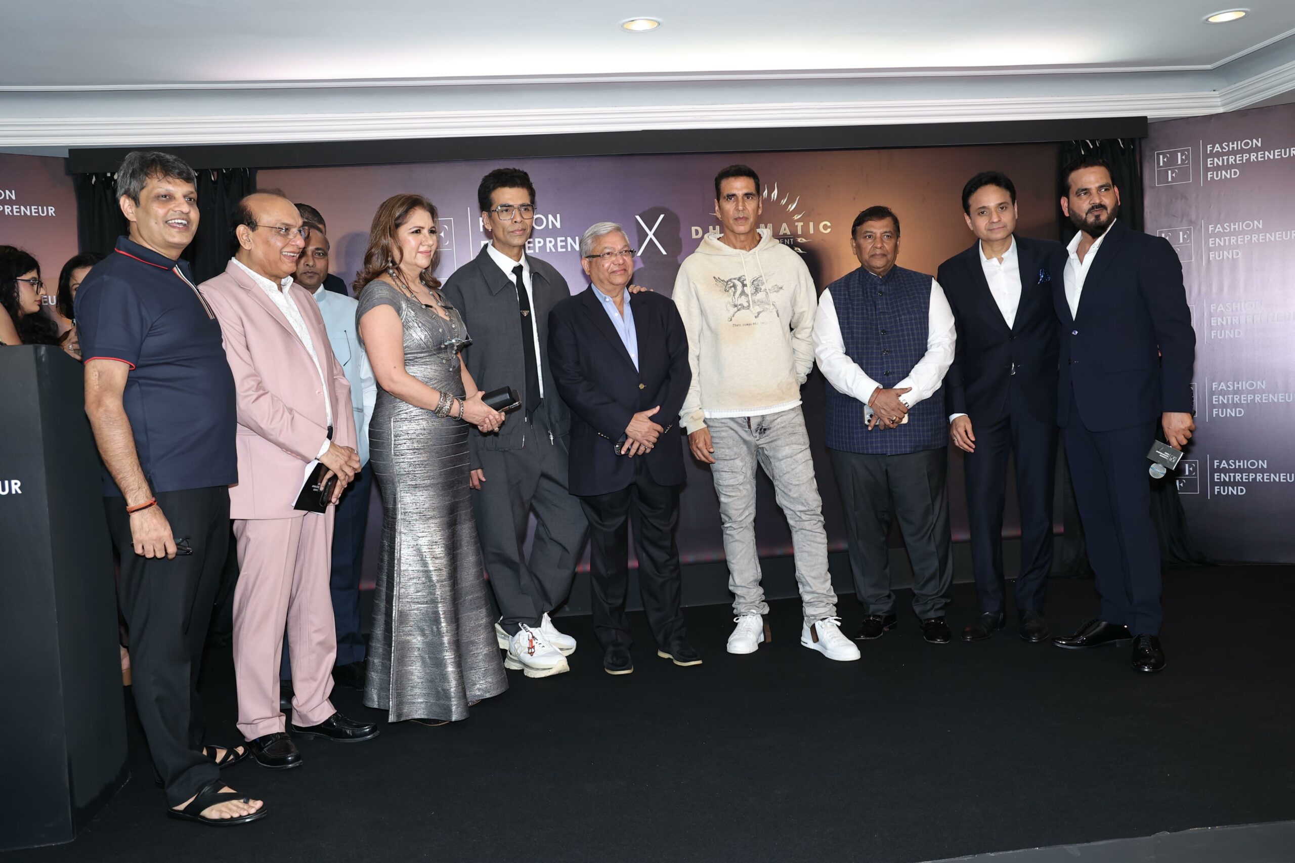 Akshay Kumar and Karan Johar announce new alliance 3rd FEF Annual Gala