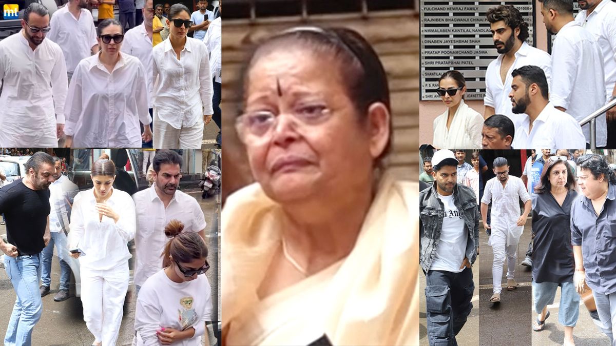 Kareena-Saif, Arjun, Arbaaz-Sshura At Malaika Arora’s Father Funeral