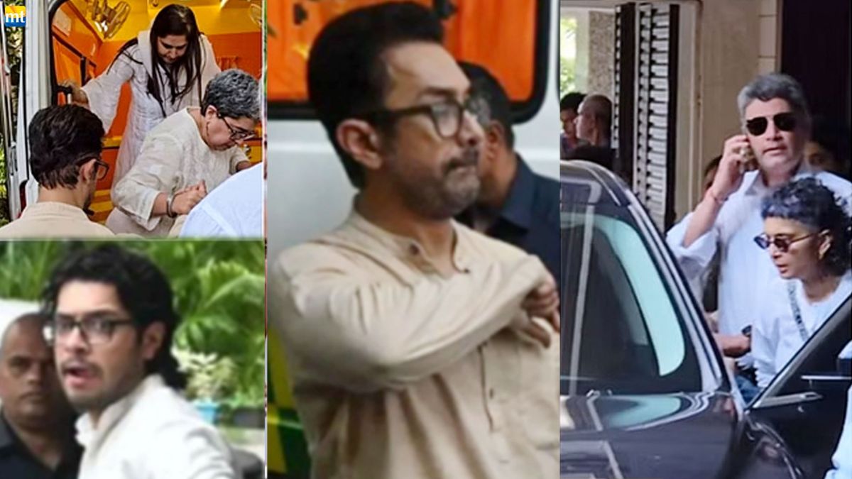 Aamir Khan Attends Ex-wife Reena Dutta Father’s FUNERAL