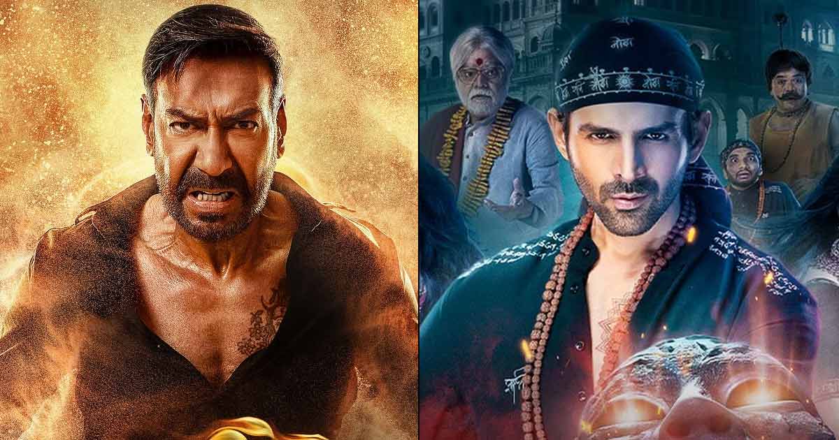 Ajay Devgn’s Biggie Leads The Race With 84% Higher Pre-Sales Than Kartik Aaryan’s Film!