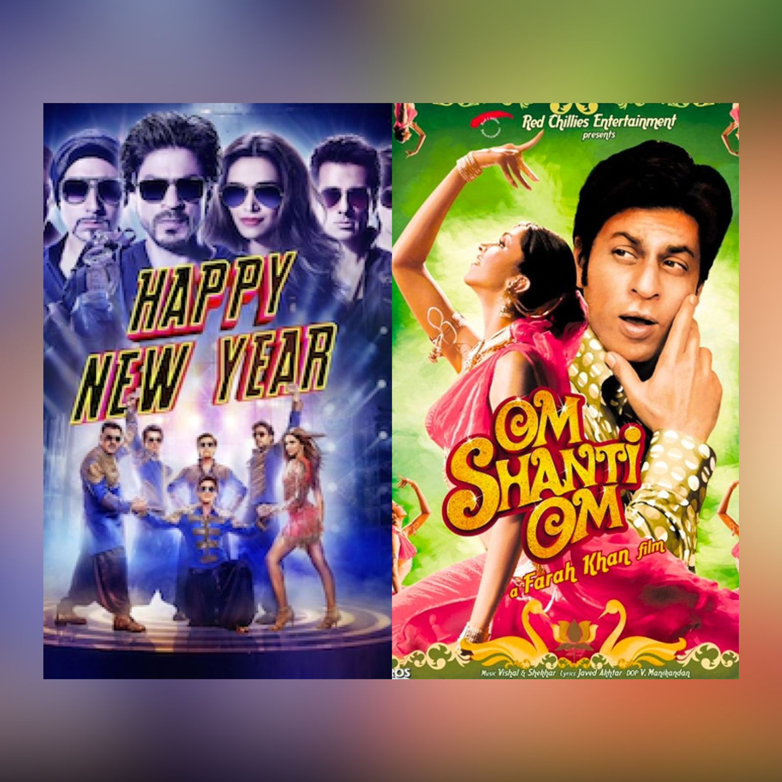 Hit Movies Of Shahrukh Khan & Deepika Padukone