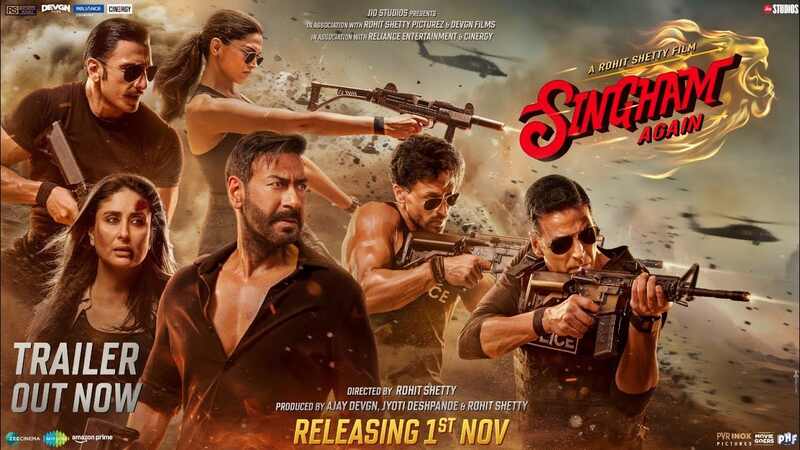 Singham Again Budget & Box Office Collection Day 1 Worldwide