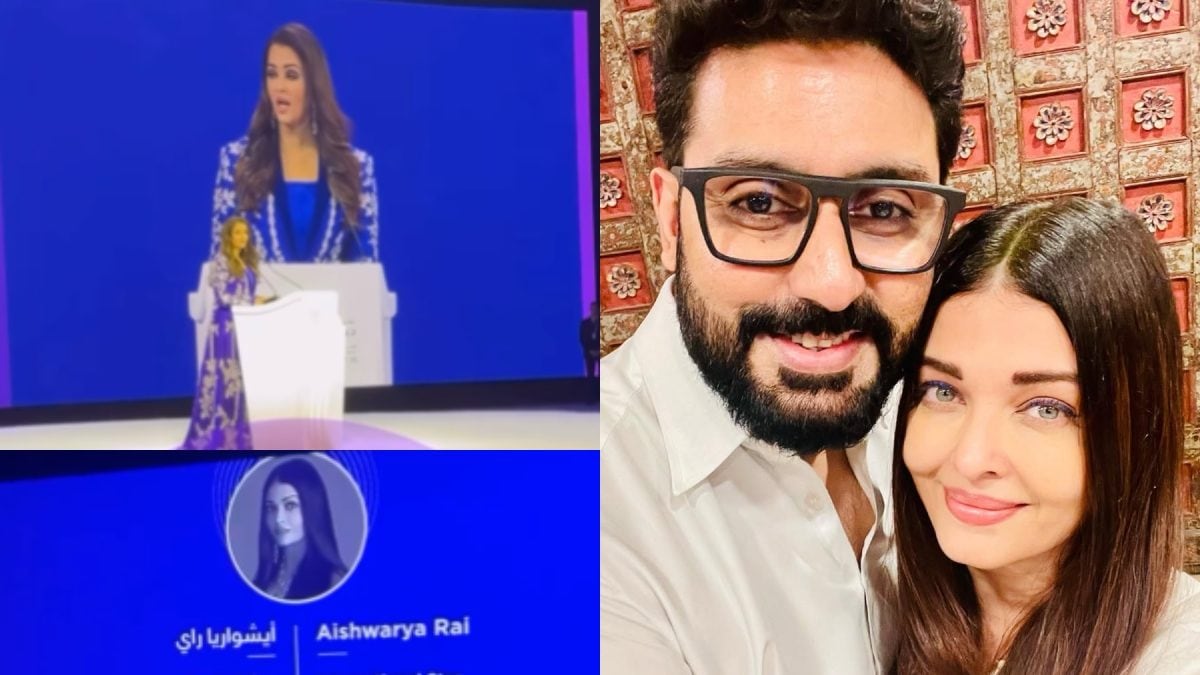 Aishwarya Rai Looks Gorgeous In Blue As She Attends An Event In Dubai Amid Divorce Rumours | Watch