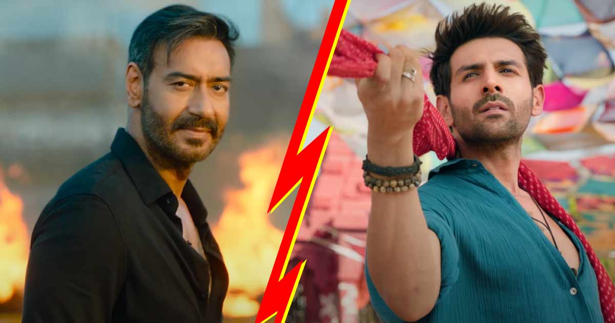 Ajay Devgn & Kartik Aaryan Are Neck-To-Neck With 5% Difference, Guess Who’s Leading?