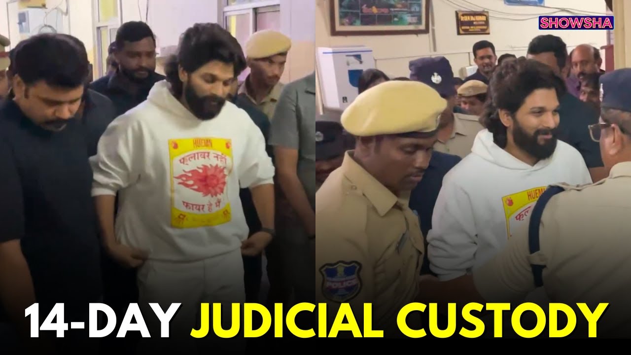 Allu Arjun Sent To 14-Day Judicial Custody Over Woman's Death In Hyderabad Stampede Case | WATCH