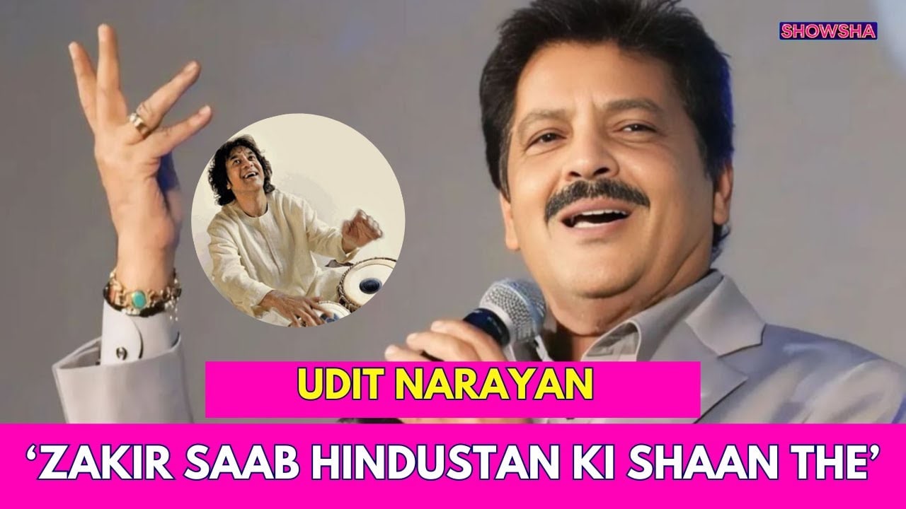 Udit Narayan Mourns The Loss Of Tabla Maestro Zakir Hussain, Calls Him Hindustan Ki Shaan I WATCH