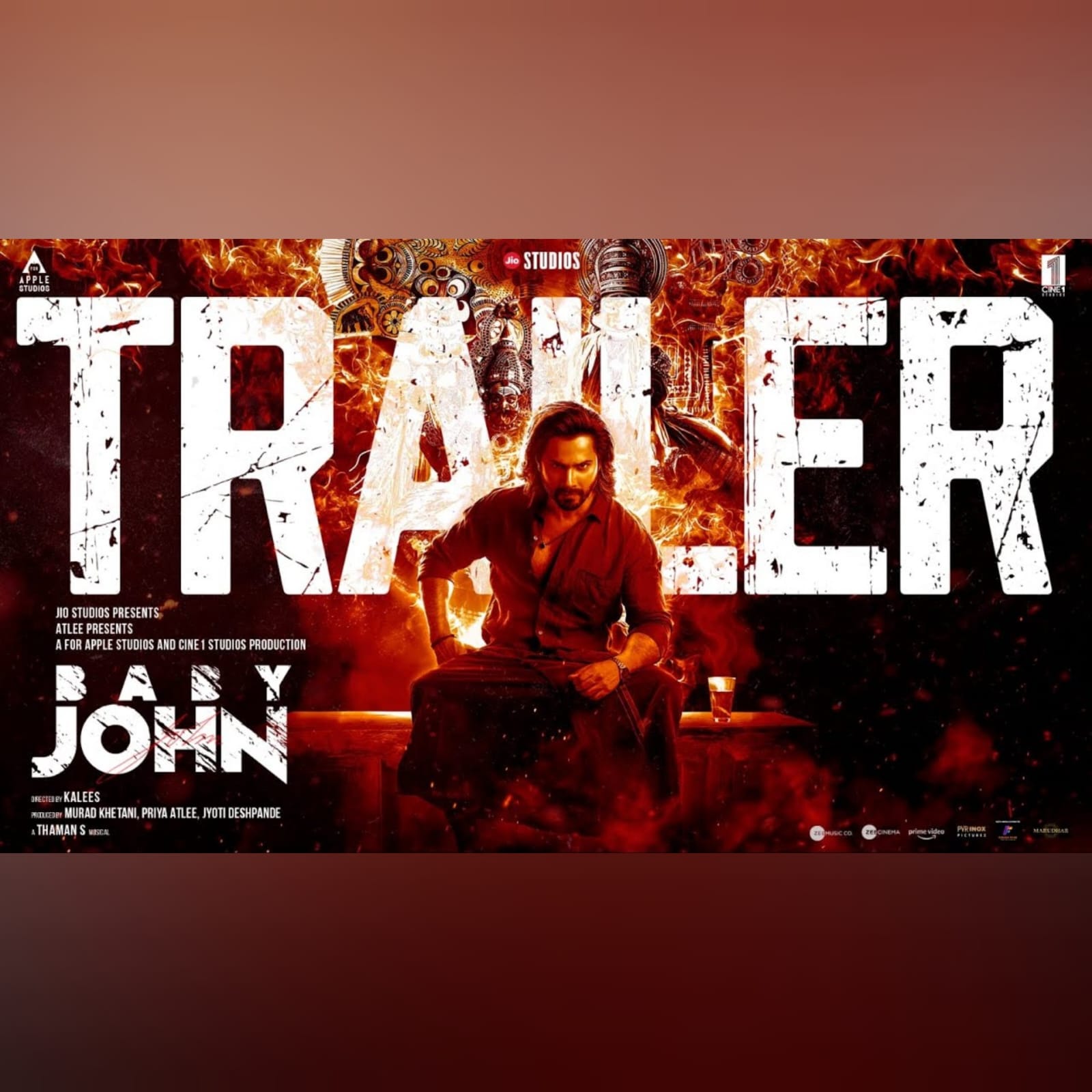 Baby John Trailer | Varun Dhawan | Atlee