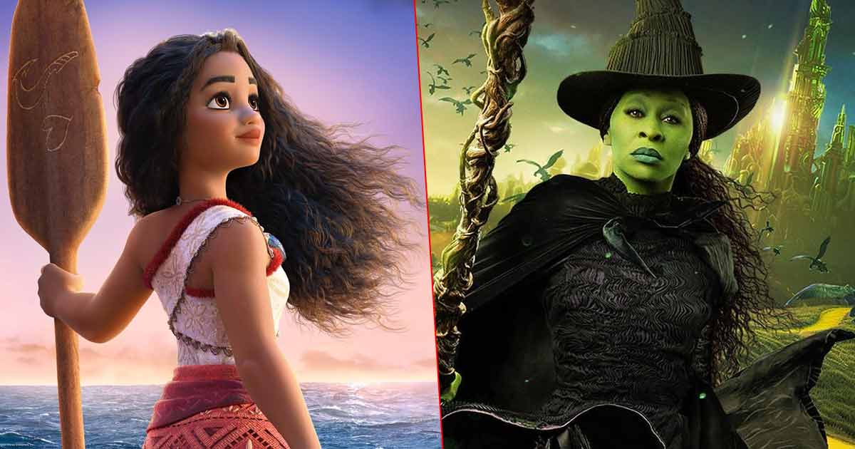 Moana 2 & Wicked Heading For The Highest-Grossing Thanksgiving Holiday Weekend Ever, Crossing $400M In North America