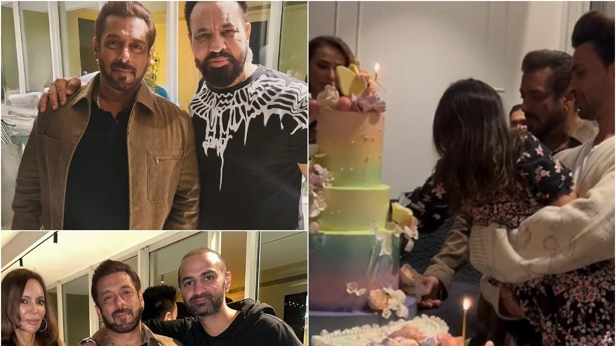 Inside Salman Khan’s 59th Birthday Celebration With Arpita, Aayush, Others; Don’t Miss The Massive Cake| WATCH