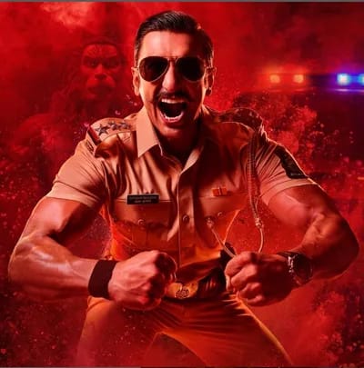 Ranveer Singh as the iconic Simmba