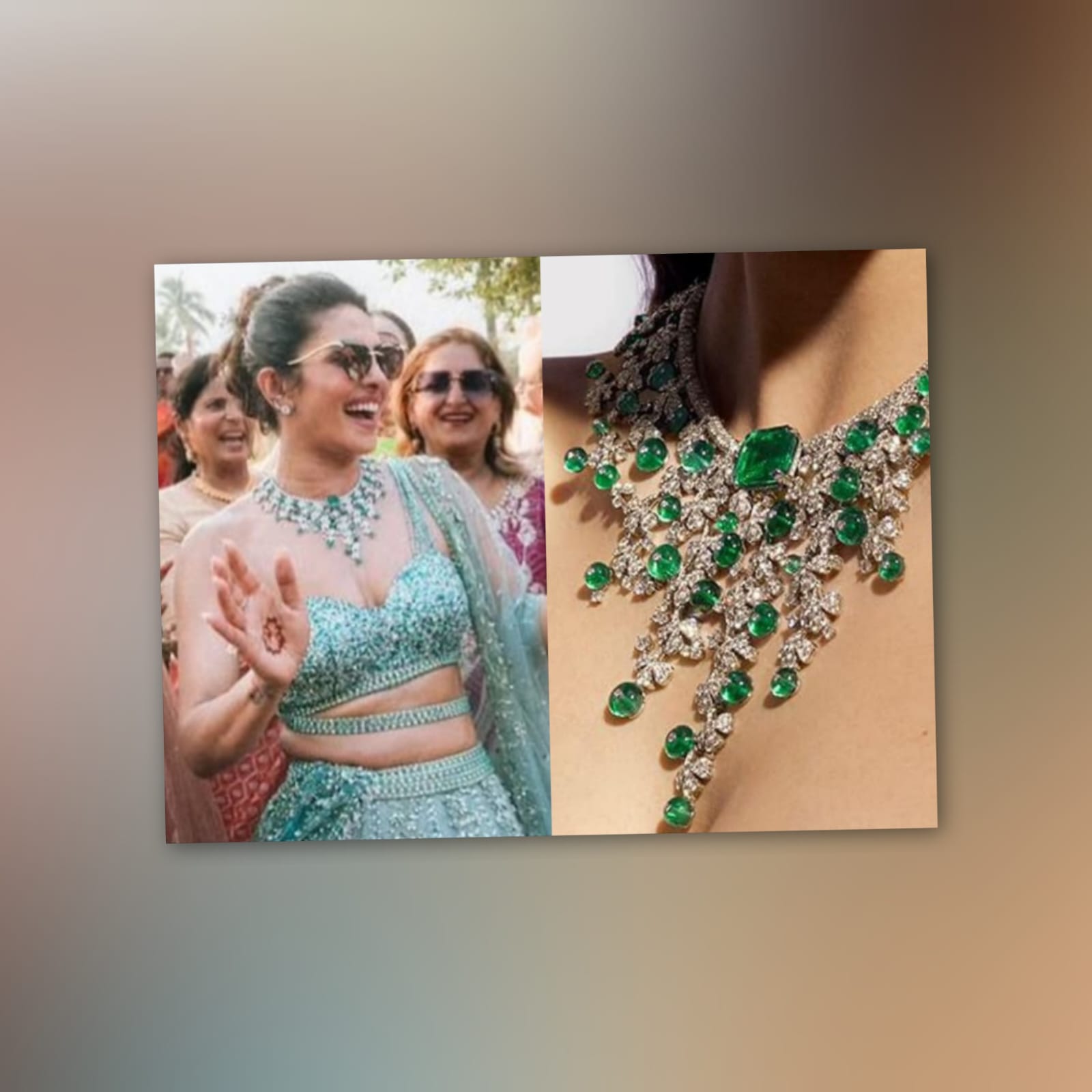 Priyanka Chopra In Bulgari Necklace At Siddharth Chopra’s Wedding; Worth 70 Crores