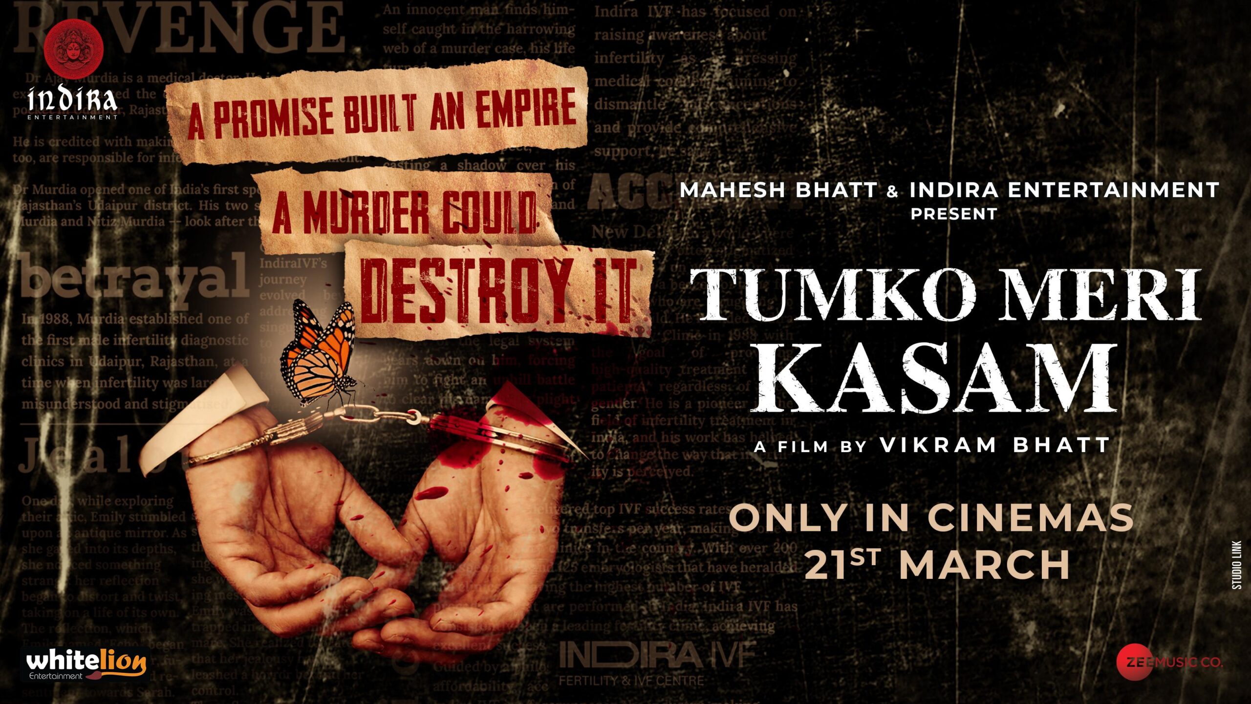 Tumko Meri Kasam: Vikram Bhatt moves away from horror genre to make an intense drama