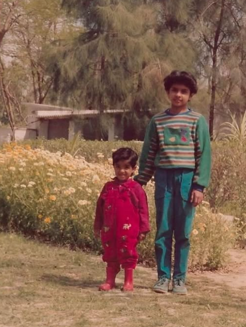 Priyanka Chopra with brother