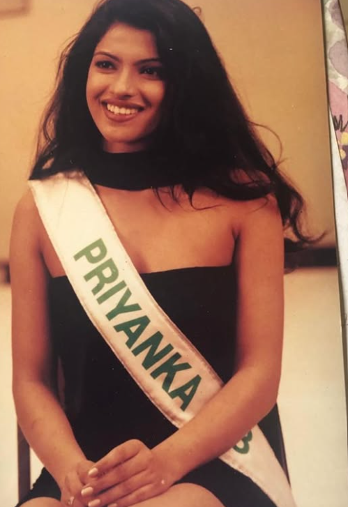 Priyanka Chopra as Miss India contestant