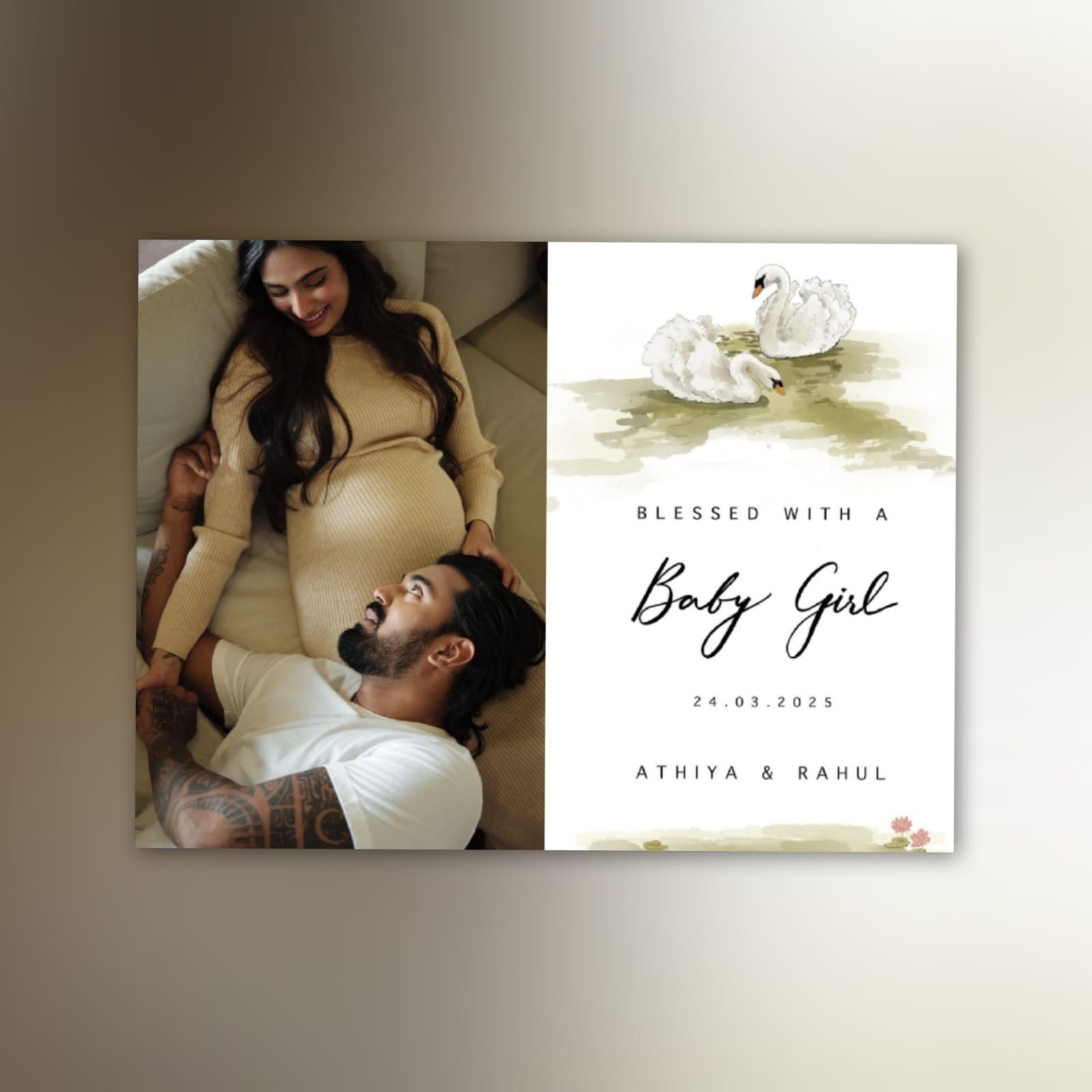 Athiya Shetty, KL Rahul Blessed With A Baby Girl!